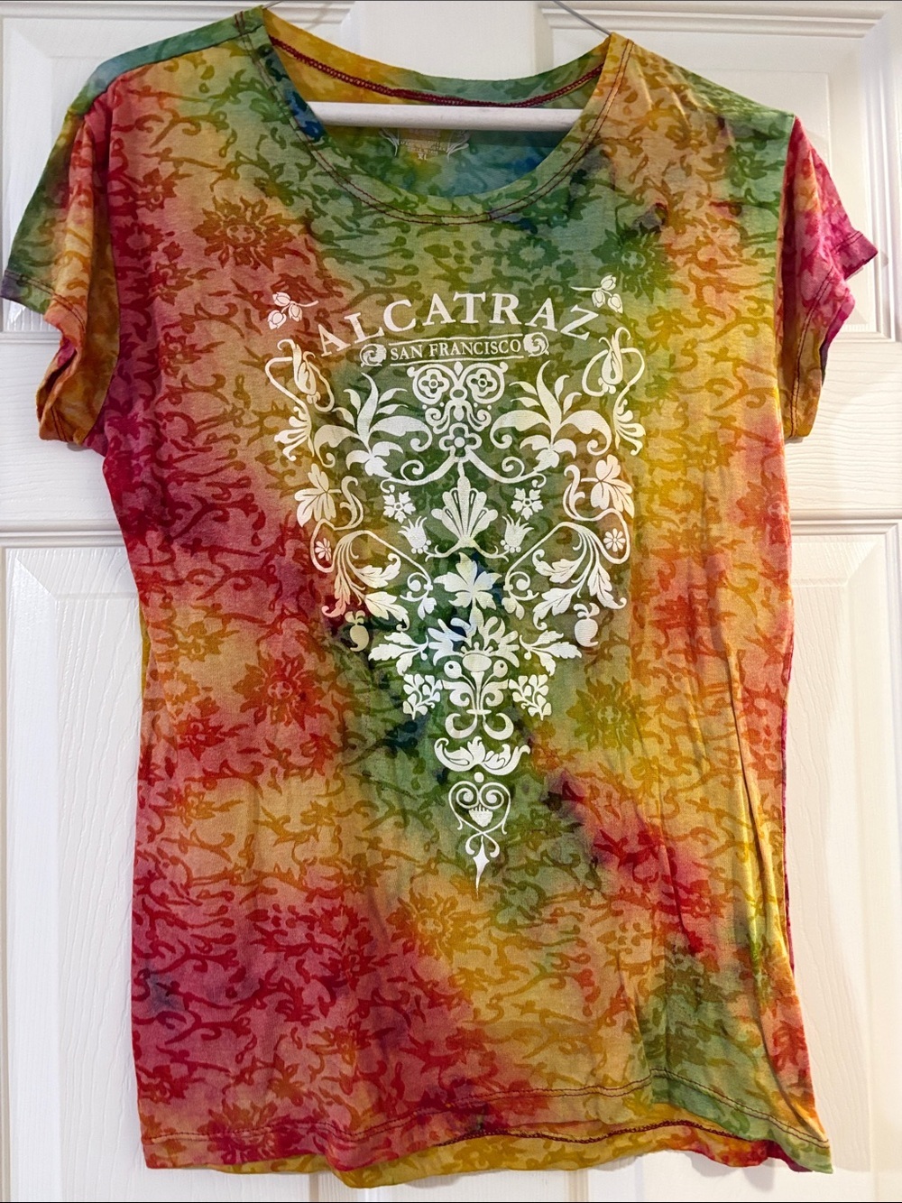 Alcatraz San Francisco Multi-Color Short Sleeve Tee